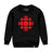 CBC Red Gem Black Youth Crewneck Sweater