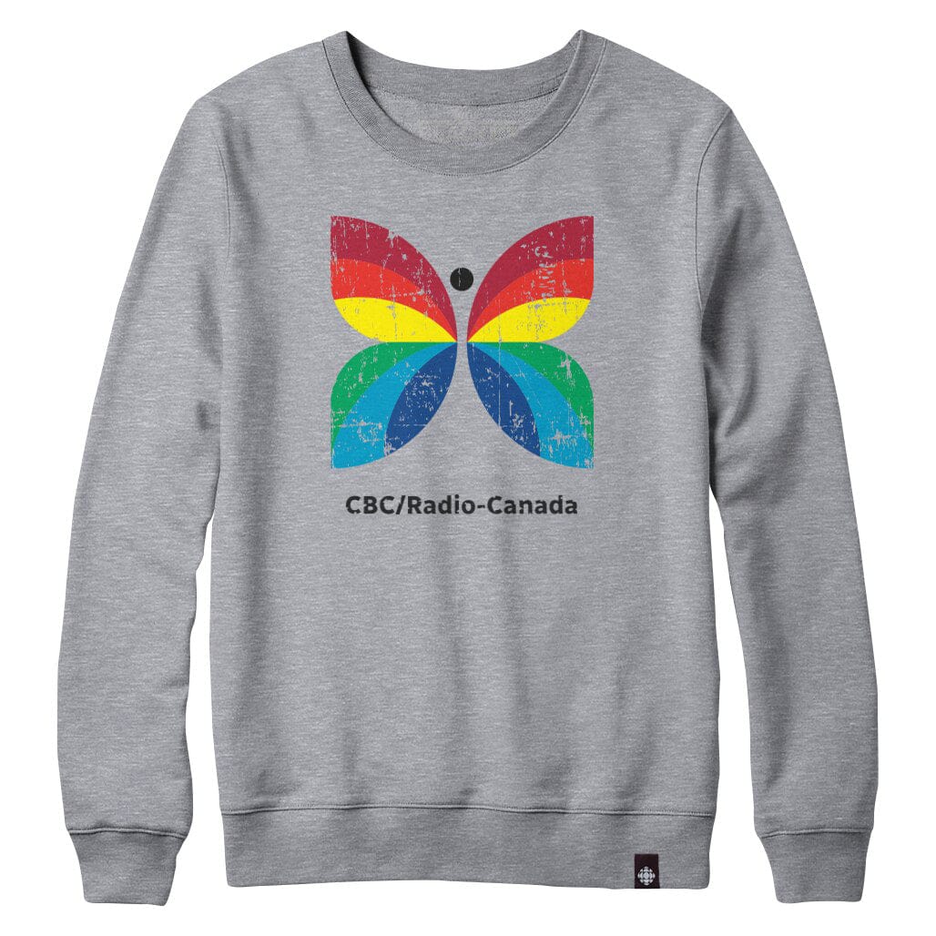 CBC 1966-74 Logo Heather Grey Crewneck Sweater