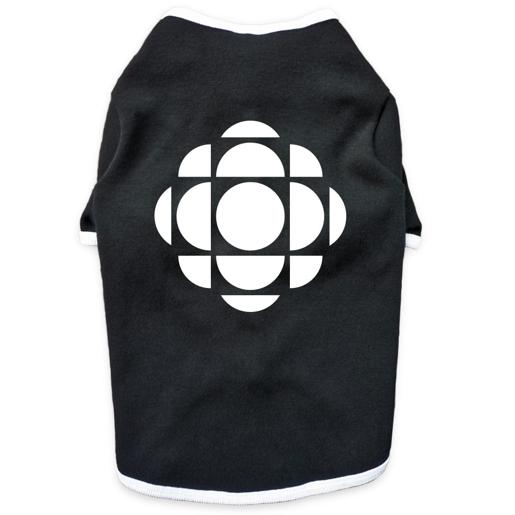 CBC White Gem Logo Dog Tshirt