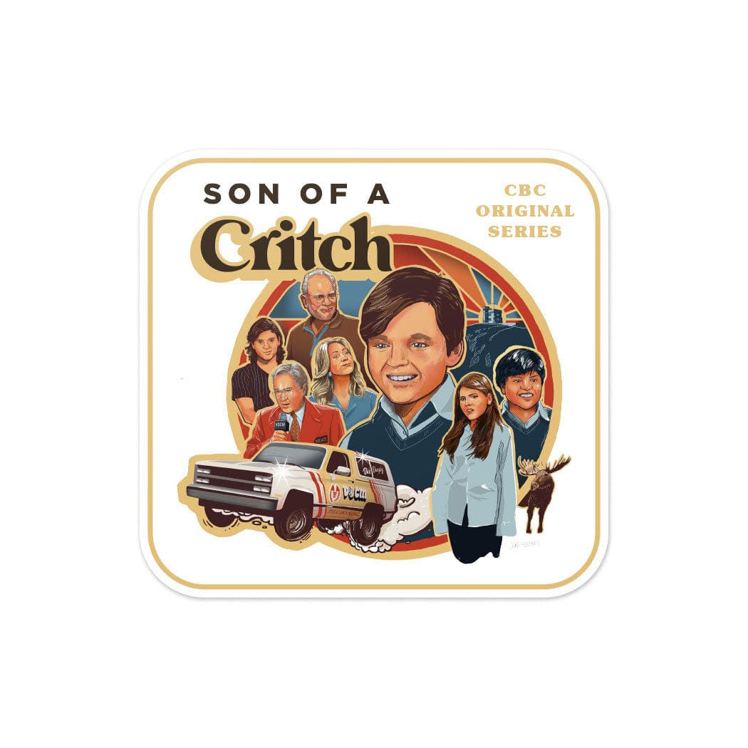 CBC's Son of a Critch Graphic Vinyl Sticker
