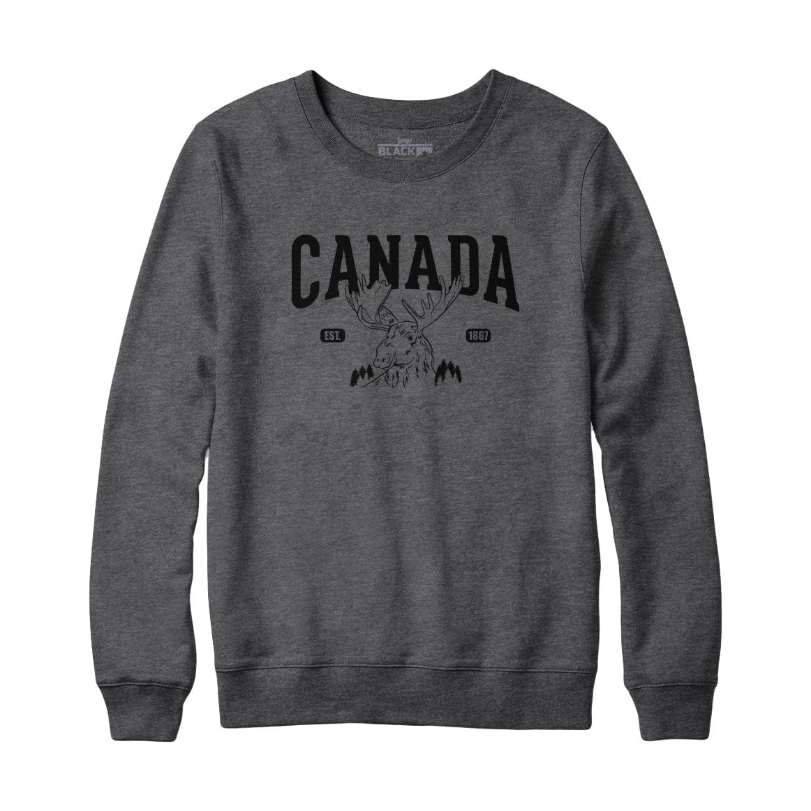 Canada Moose Est 1867 Sweatshirt Hoodie