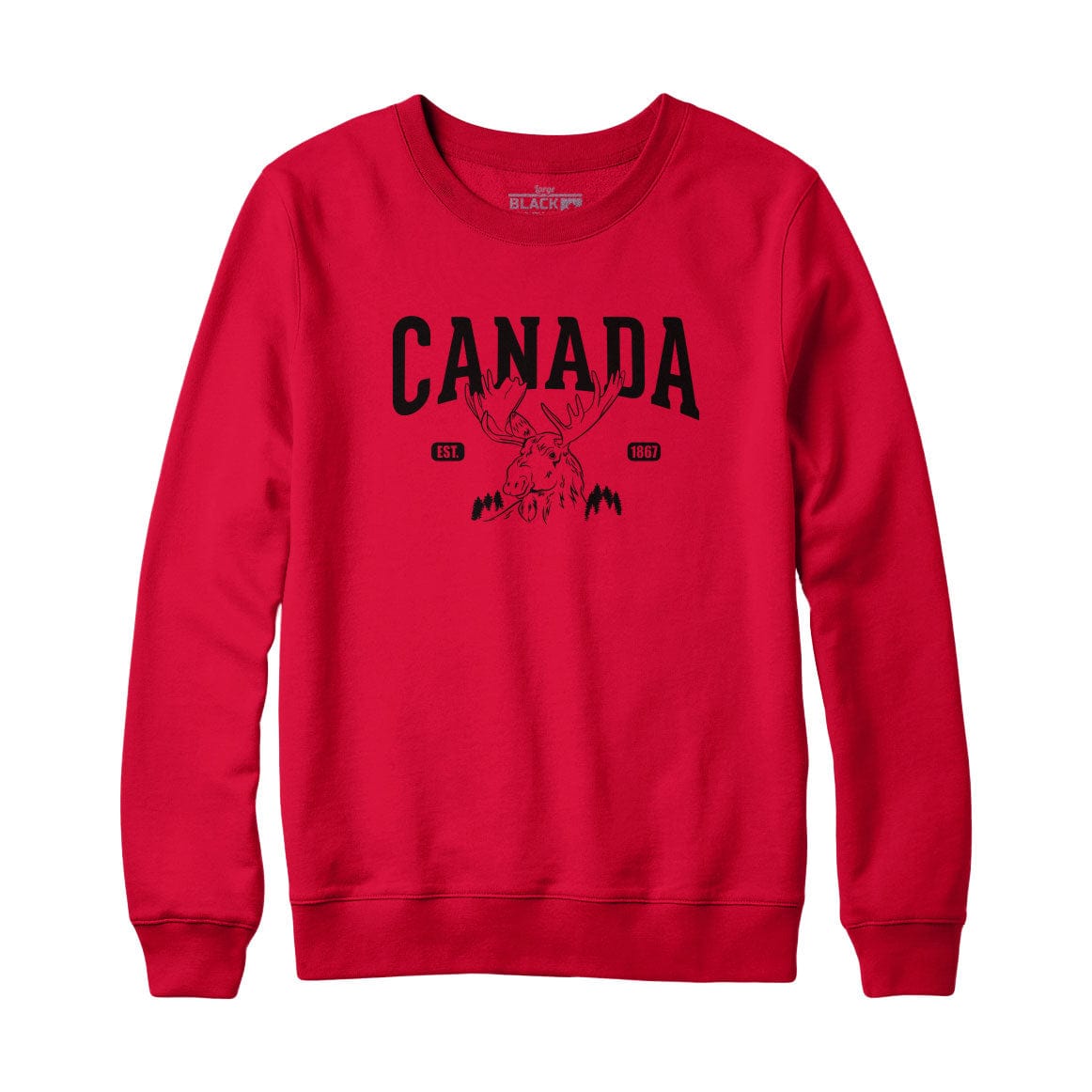 Canada Moose Est 1867 Sweatshirt Hoodie
