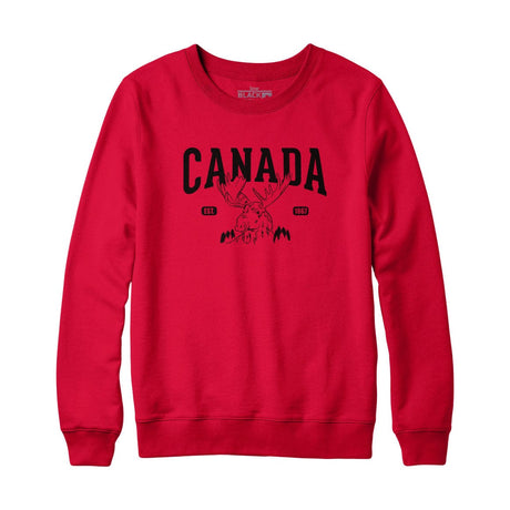Canada Moose Est 1867 Sweatshirt Hoodie