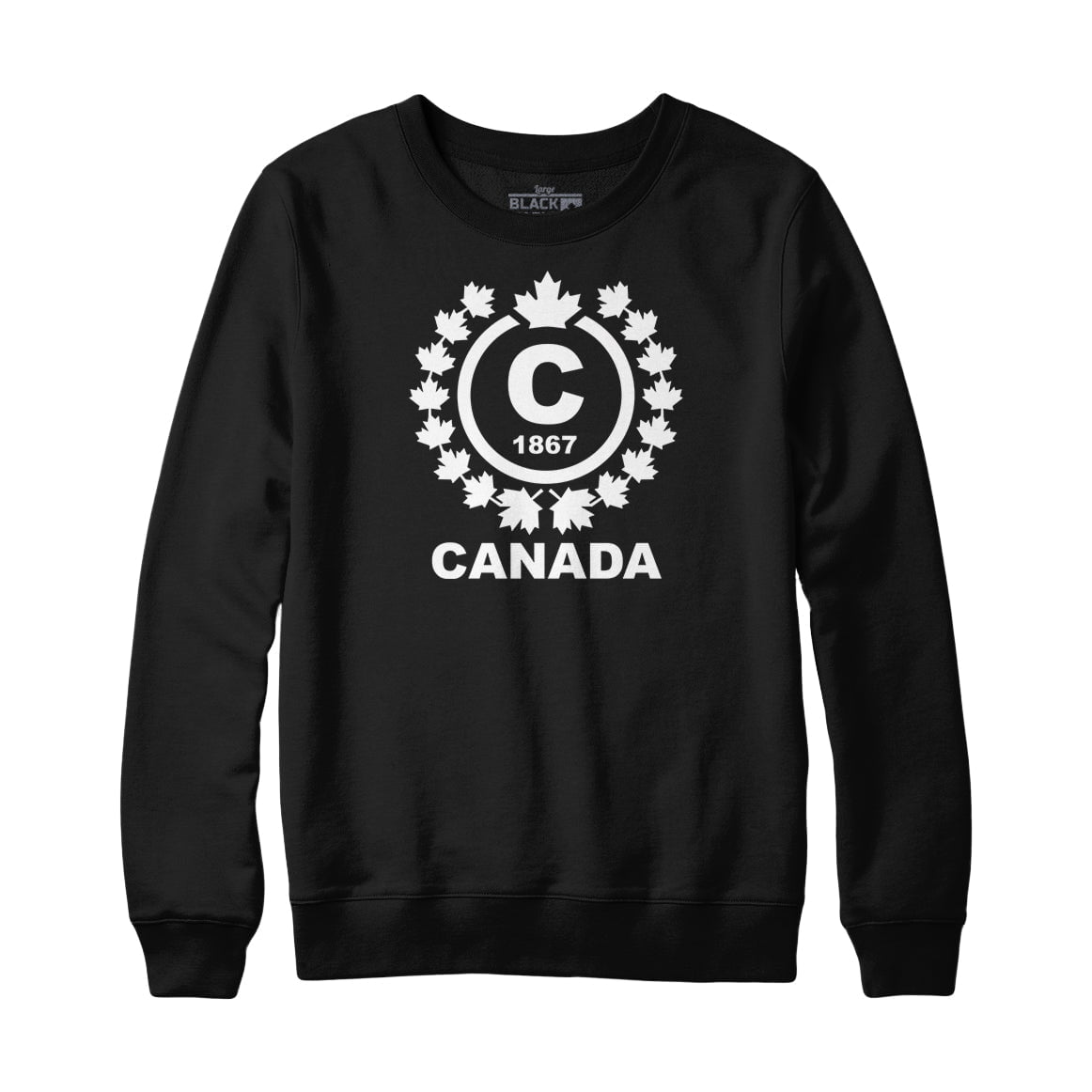 Canada Crest Sweatshirt and Hoodie