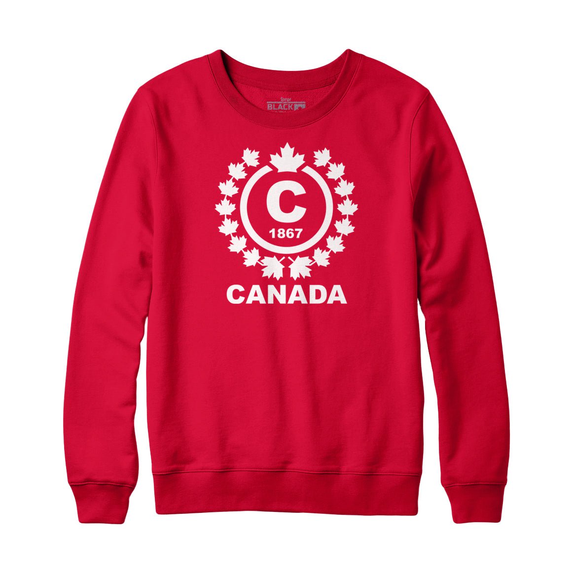 Canada Crest Sweatshirt and Hoodie