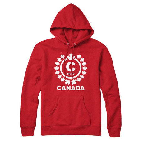 Canada Crest Sweatshirt and Hoodie