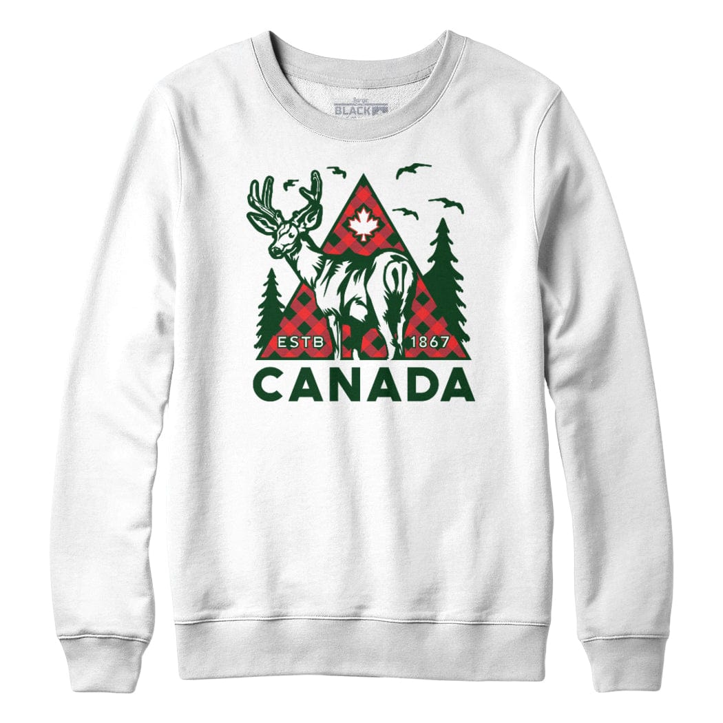 Canada Deer Crewneck Sweatshirt