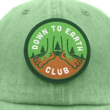 Down To Earth Club Pigment Dyed Dad Cap