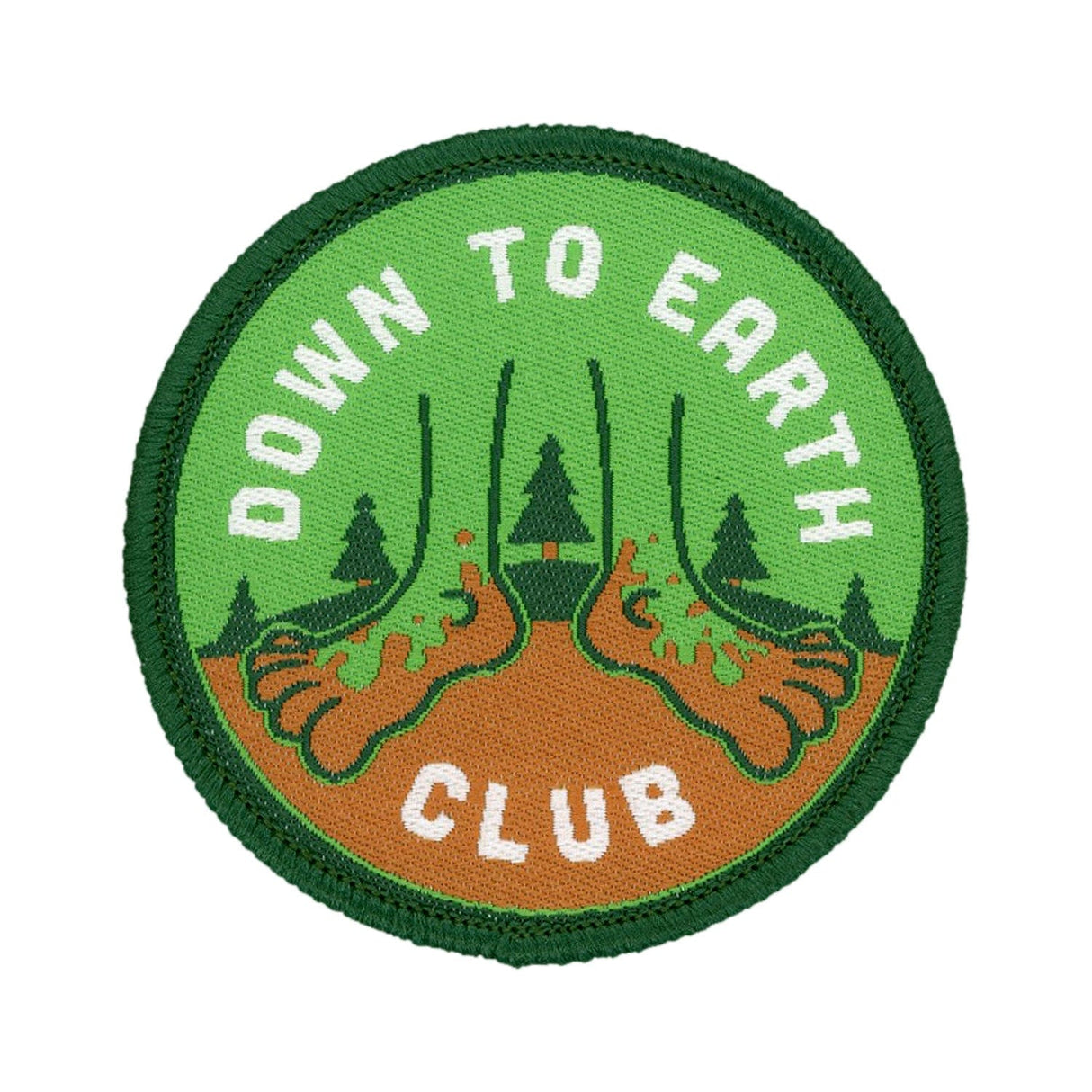 Down To Earth Club Patch