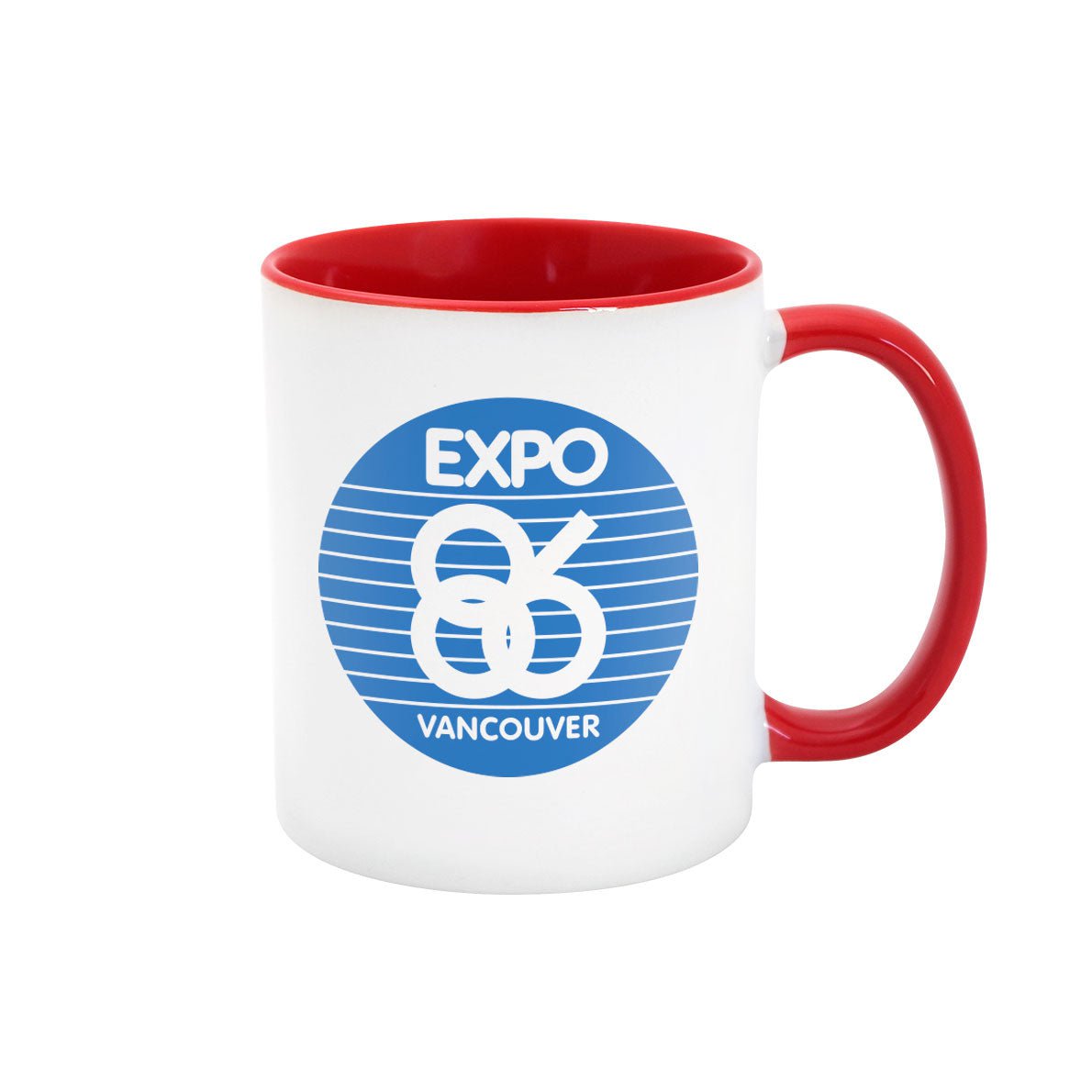 Expo 86 Retro Stripe Logo 11oz Mug