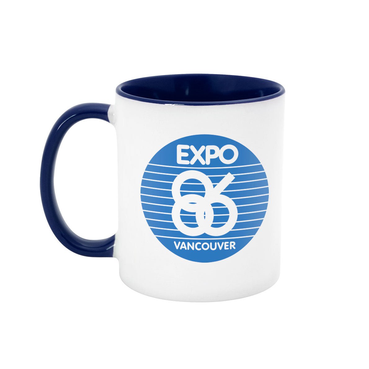 Expo 86 Retro Stripe Logo 11oz Mug