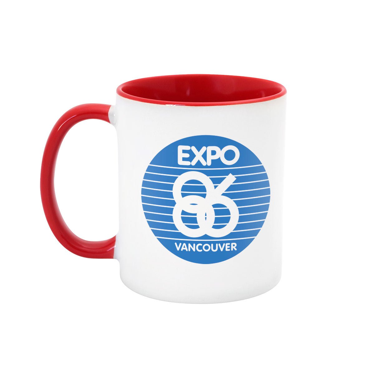 Expo 86 Retro Stripe Logo 11oz Mug