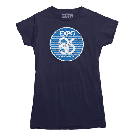 Expo 86 Retro Stripe Logo T-shirt