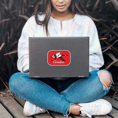 Fly Canadian Goose Vinyl Sticker
