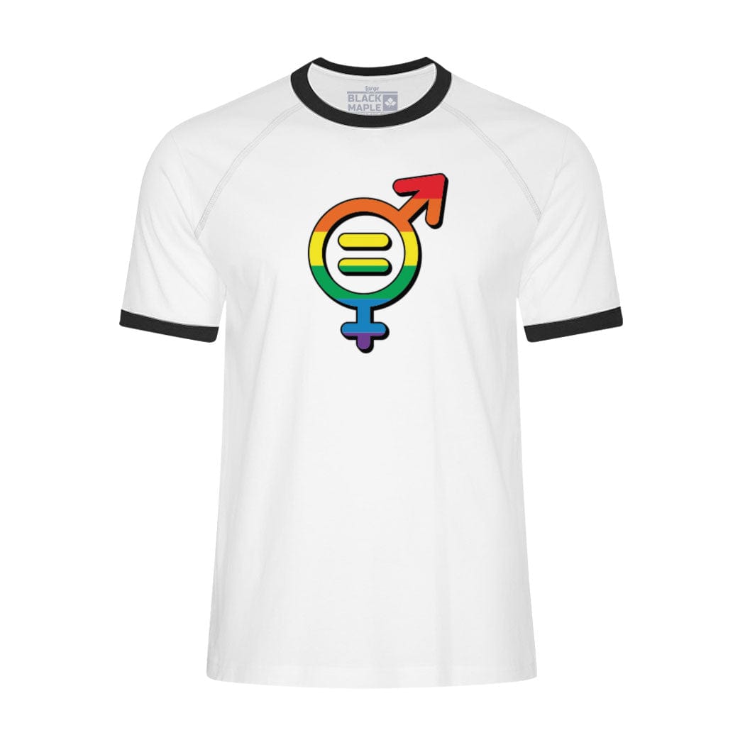 Pride Gender Equality Icon Ringer T-shirt