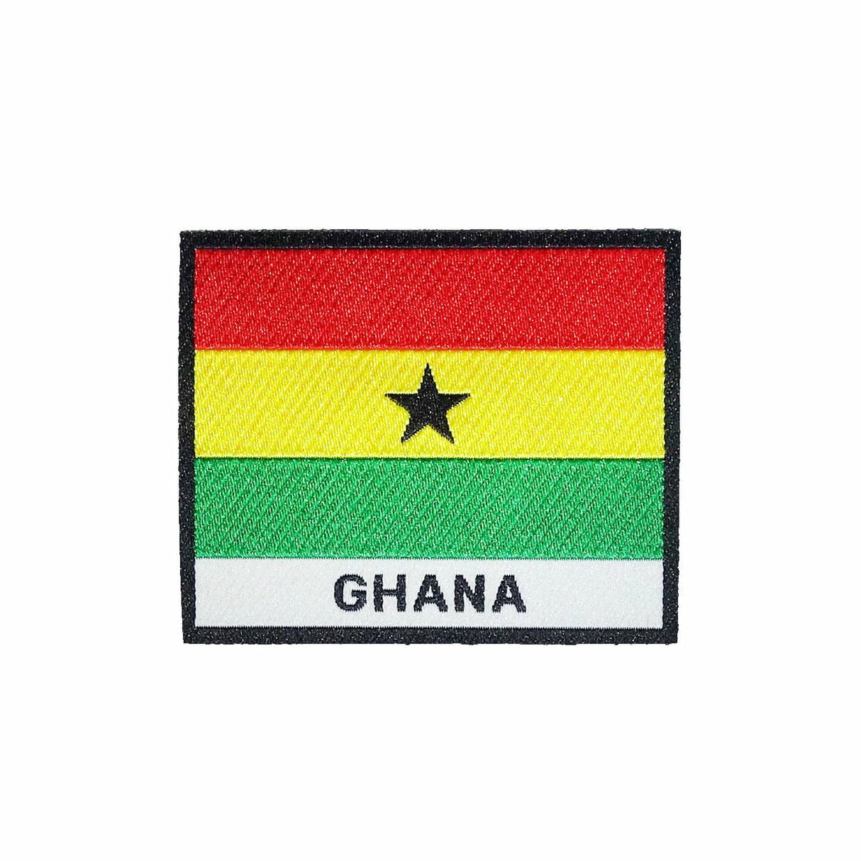 Ghana Flag Iron On Patch