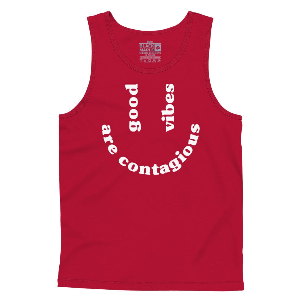 Good Vibes are Contagious Men's Tanktop