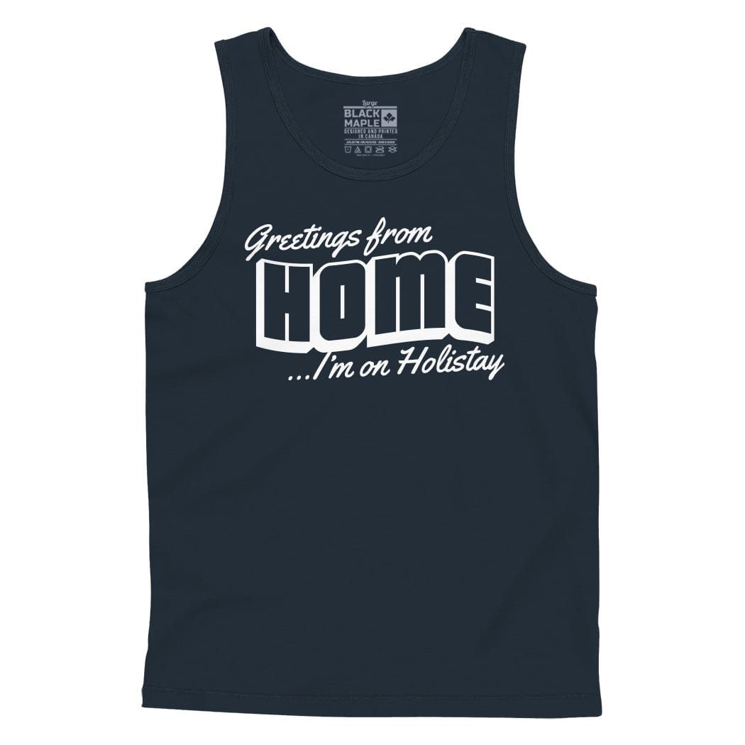 Greetings From Home Mens Tanktop