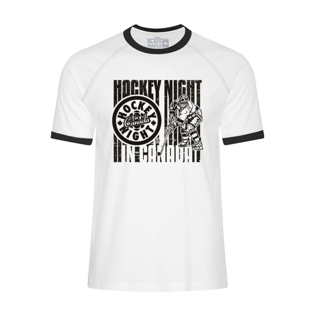 HNIC Ice Hockey Player Ringer T-shirt