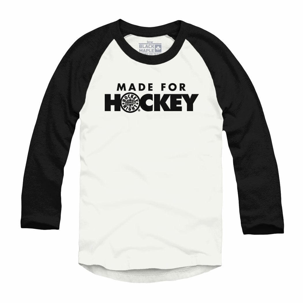 Hockey Night In Canada Made For Hockey 3/4 sleeve t-shirt