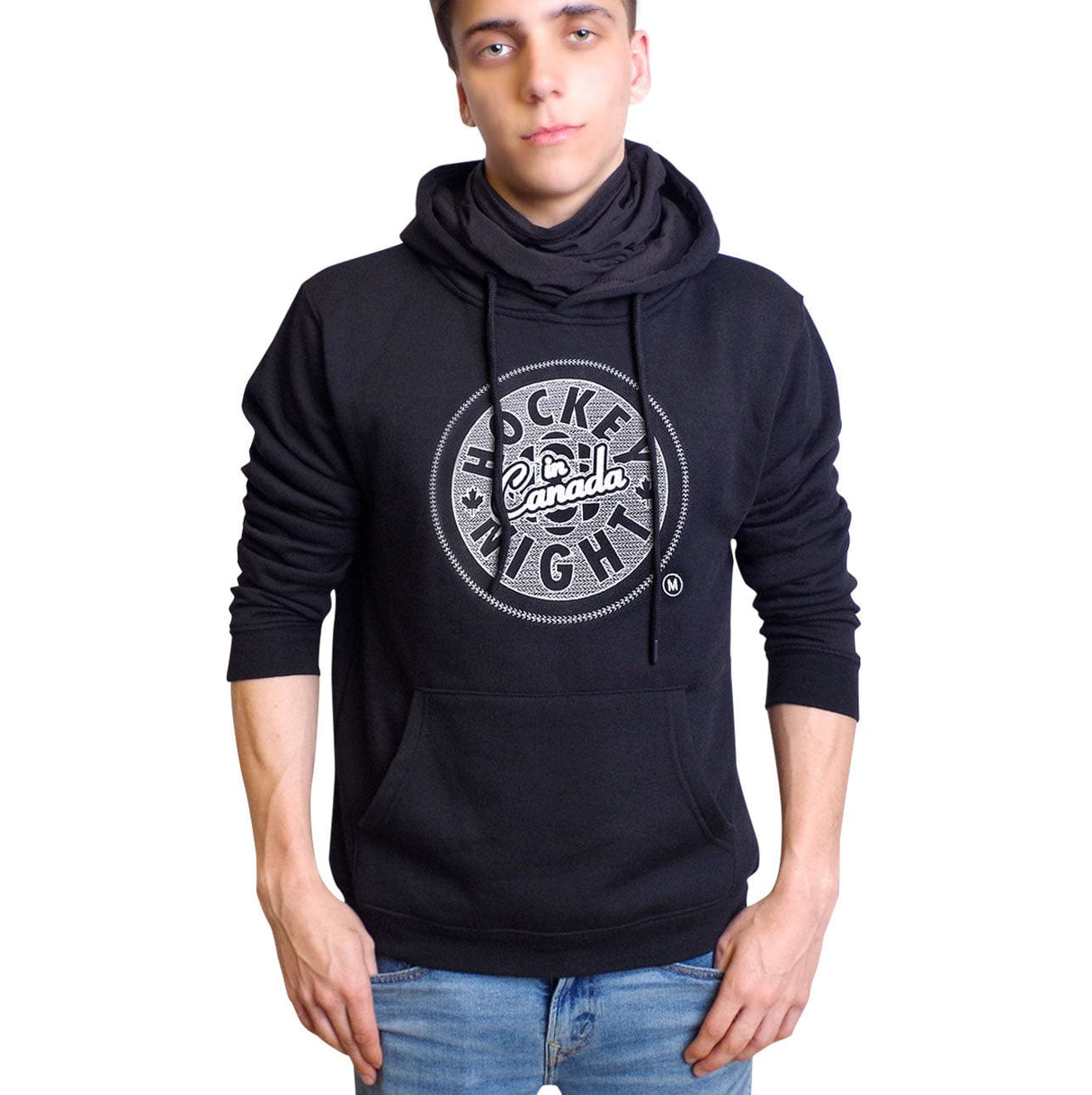 Hockey Night in Canada Zig Zag Embroidered Logo Hoodie