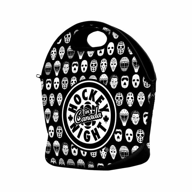 Hockey Night in Canada Goalie Mask Lunch Bag - side