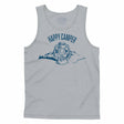 Happy Camper Mens Tank Top Sports Grey