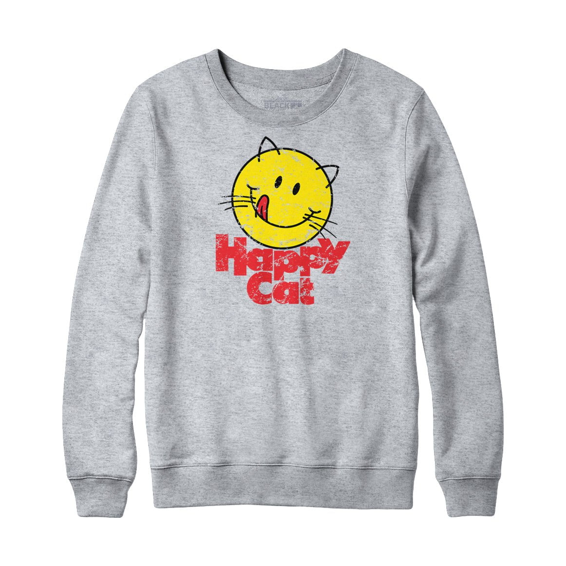 Happy Cat Sweatshirt and Hoodie