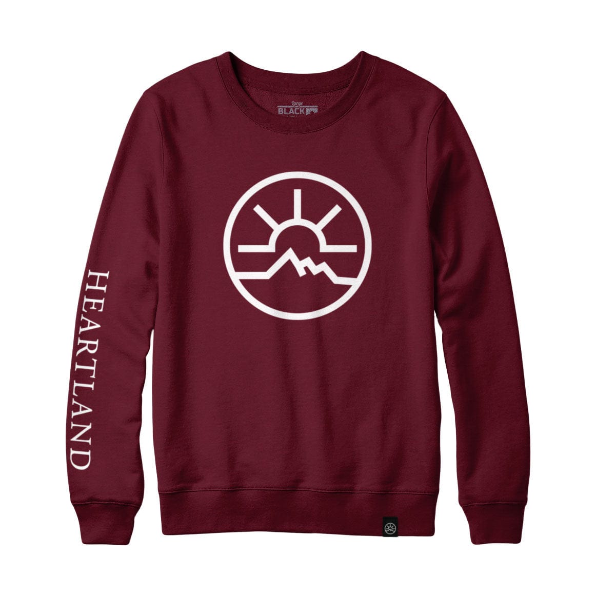 Heartland Chest and Sleeve Branded Sweatshirt and Hoody