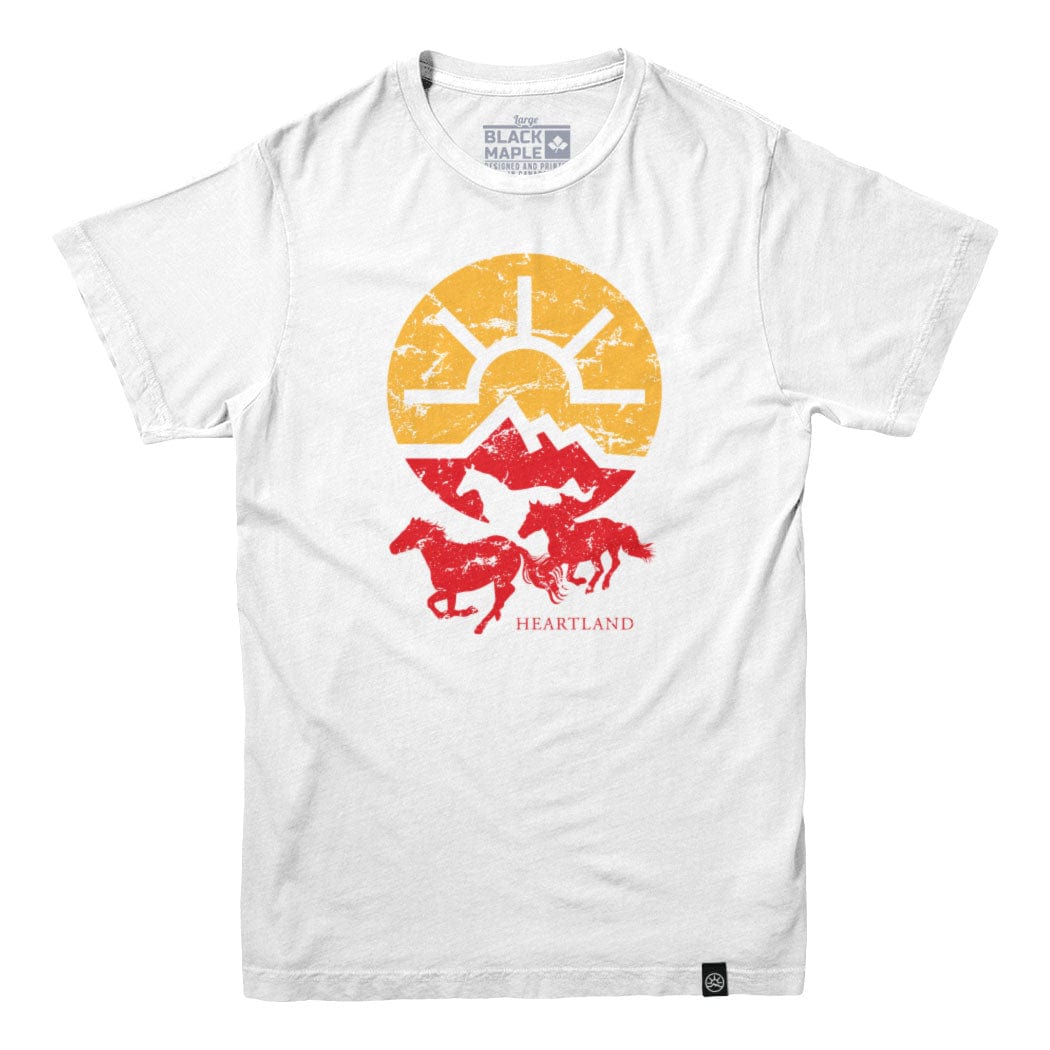 Heartland Running Horses T-shirt