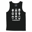 Hockey Goalie Mask Evolution Men's Tank Top Black