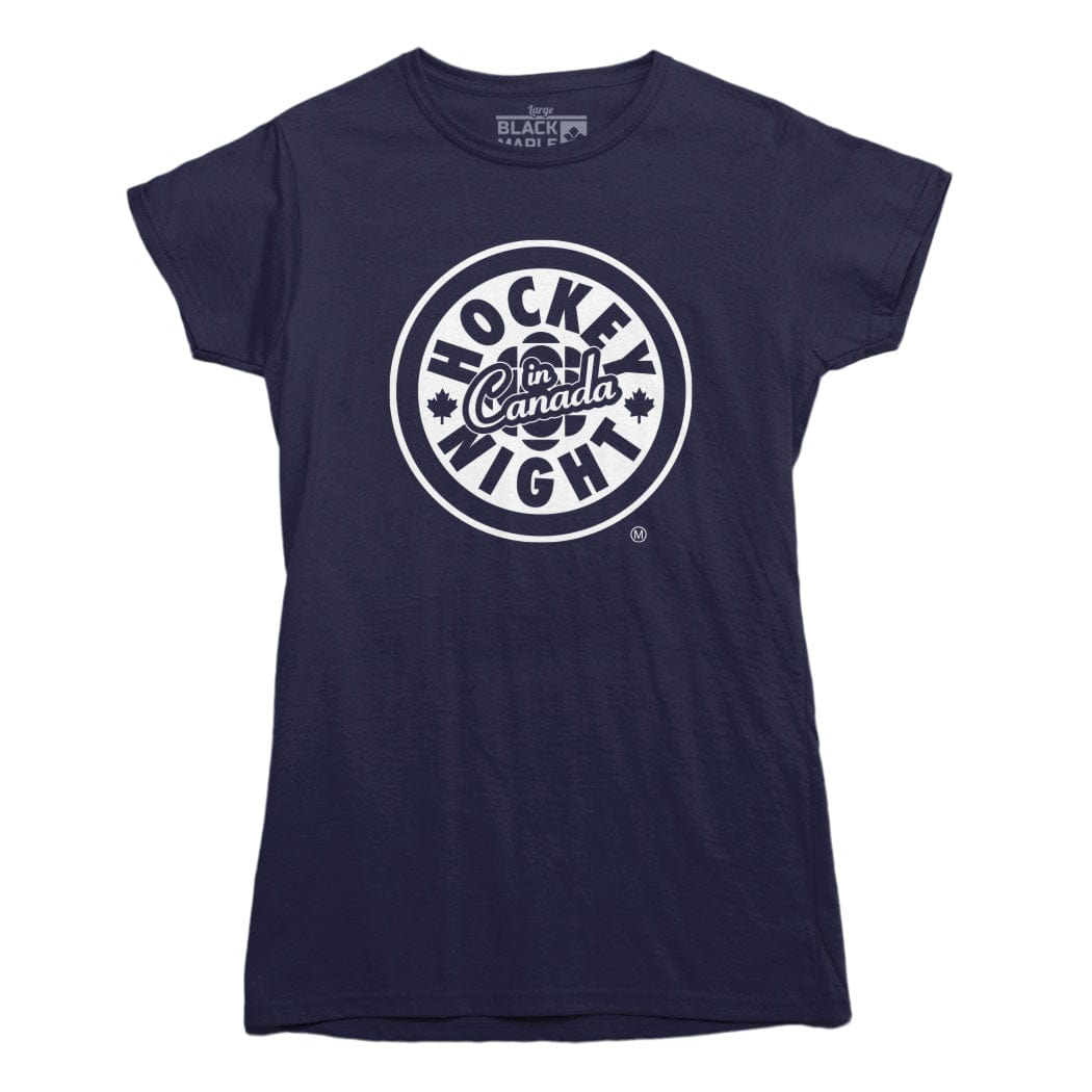 Hockey Night in Canada White Logo T-shirt
