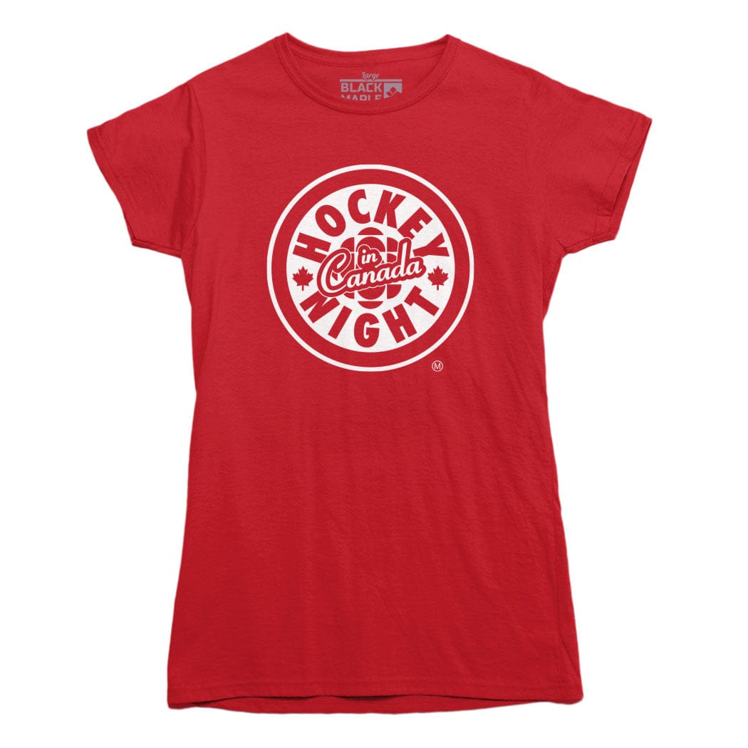 Hockey Night in Canada White Logo T-shirt