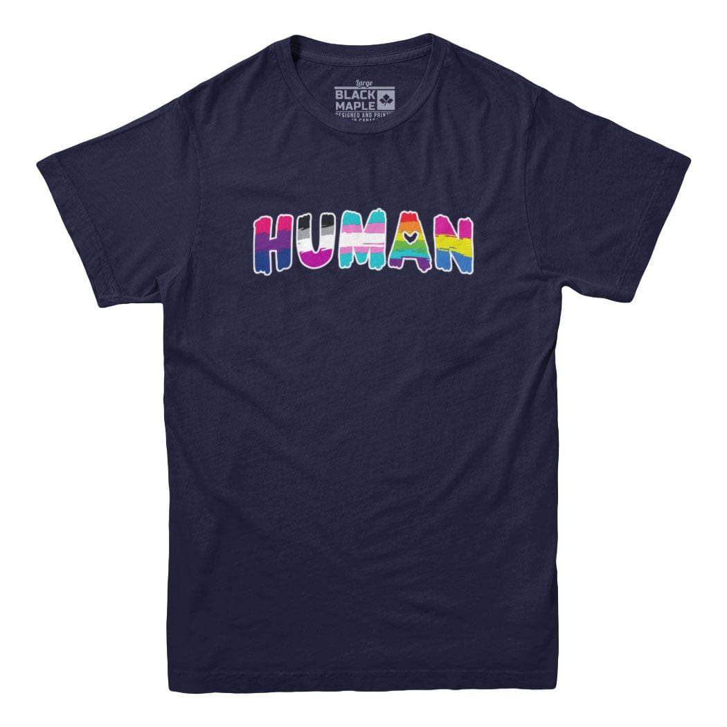 Human LGBTQ T-shirt