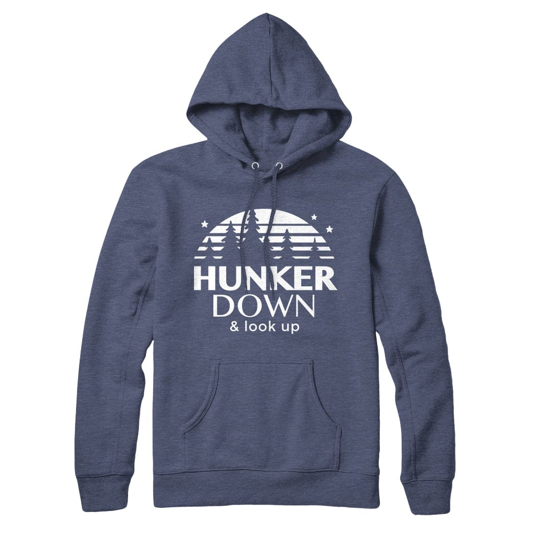 Hunker Down Sweatshirt Hoodie Black Maple Trading Co 1309