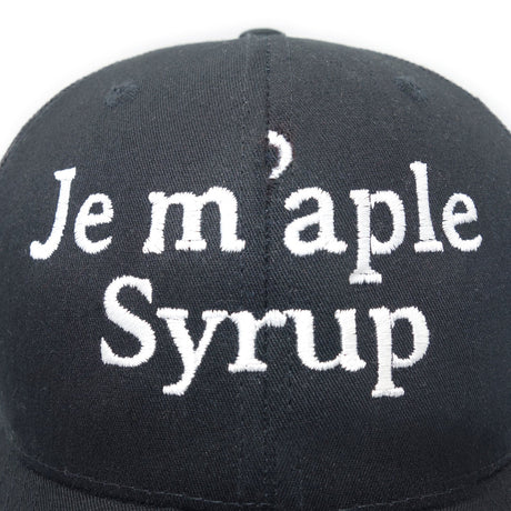 Je M'aple Syrup Embroidered Trucker Hat
