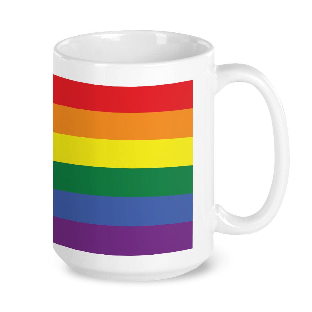 LGBTQ+ Progressive Pride Flag 15 oz Mug