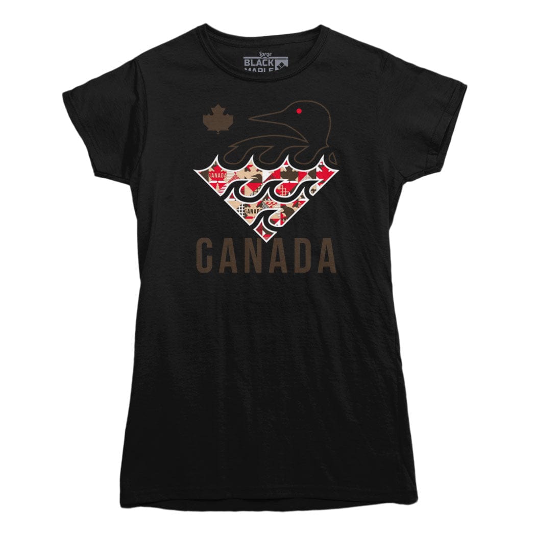 Loon Patchwork T-shirt