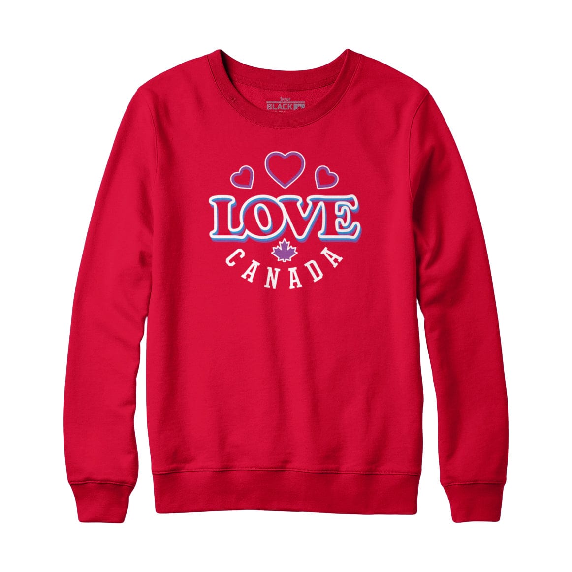 Love Canada Sweatshirt Hoodie