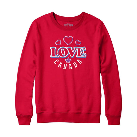 Love Canada Sweatshirt Hoodie