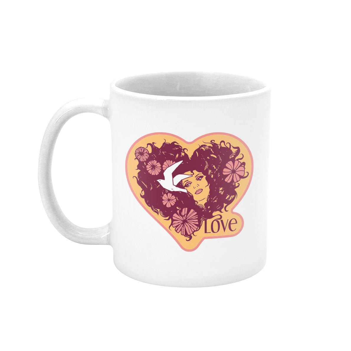 Love Hippie Hair 11oz Mug