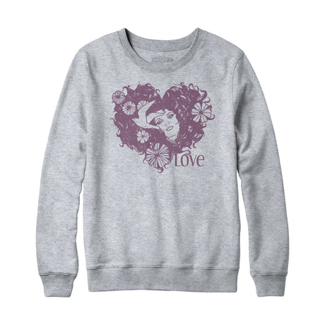 Love Hippie Hair Sweatshirt and Hoodie