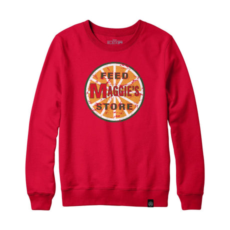 Maggies Feed Store Distressed Logo Sweatshirt and Hoodie