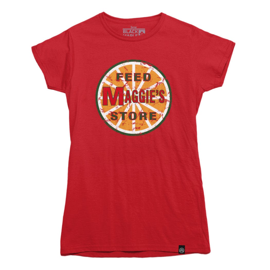 Maggie's Feed Store Distressed Logo T-shirt