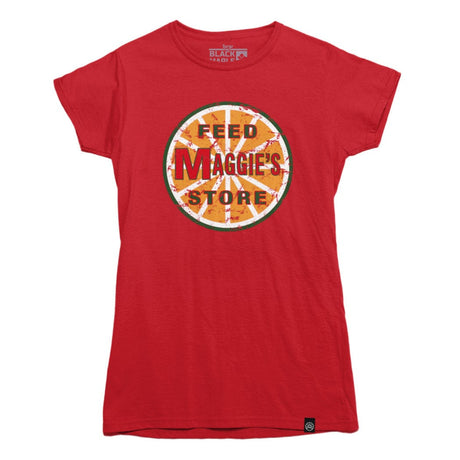 Maggie's Feed Store Distressed Logo T-shirt