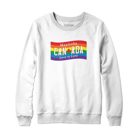 Manitoba Love is Love Sweatshirt Hoodie