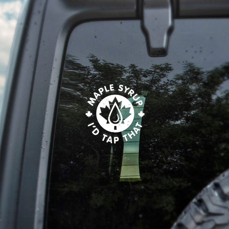 Maple Syrup I'd Tap That Vinyl Decal