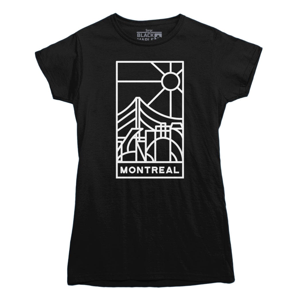 Montreal Stained Glass Light Print T-shirt