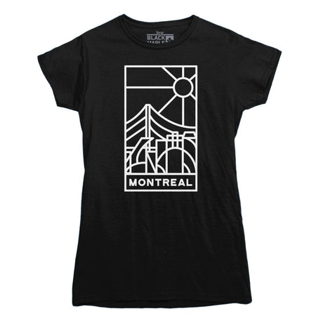 Montreal Stained Glass Light Print T-shirt
