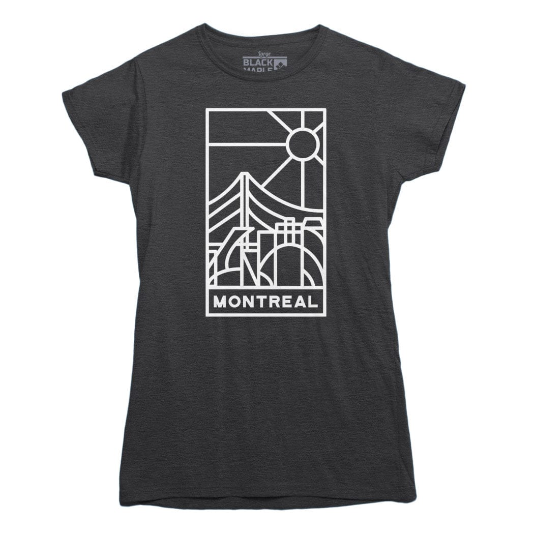 Montreal Stained Glass Light Print T-shirt